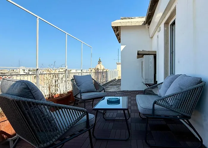 Appartement Laus Via Sparano Attico - Penthouse In The Heart Of Bari