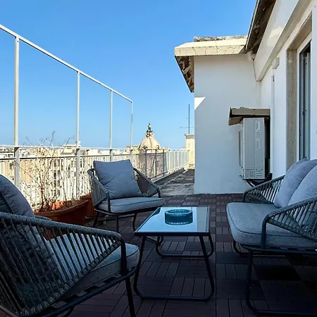 Lejlighed Laus Via Sparano Attico - Penthouse In The Heart Of Bari